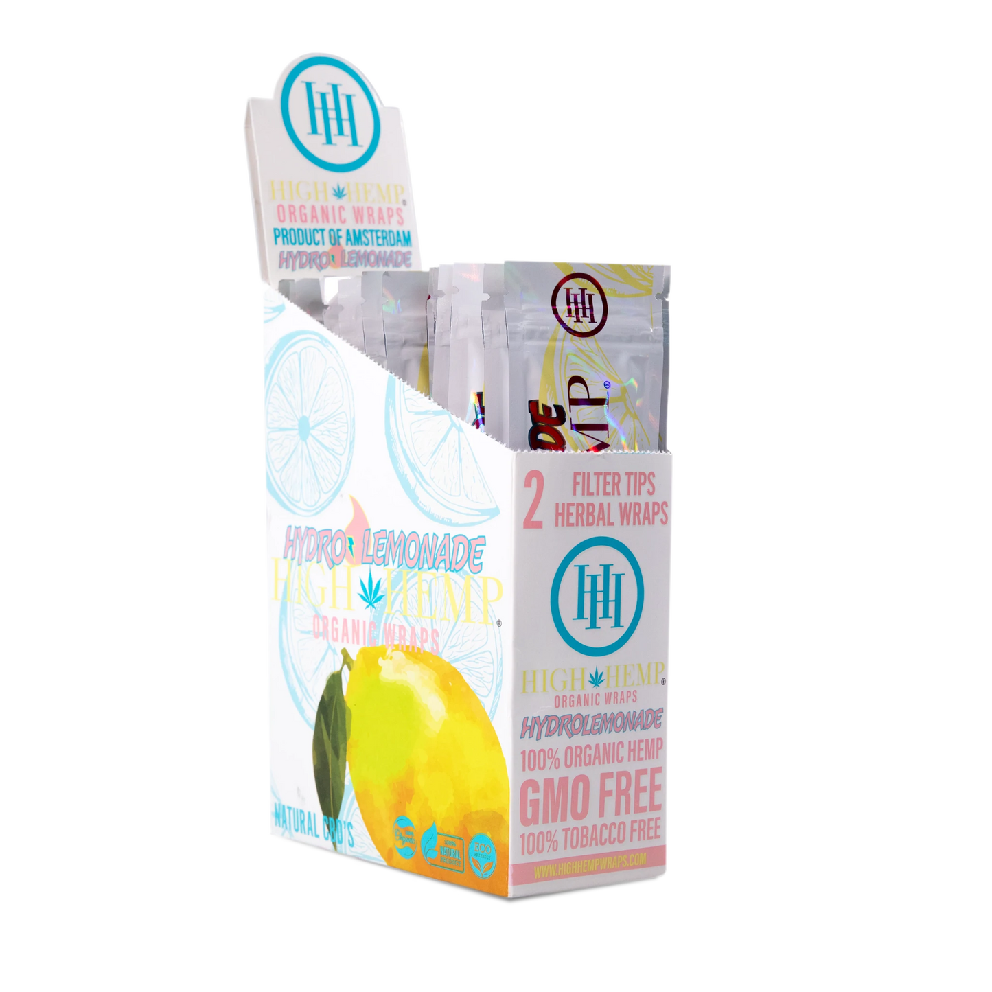 High Hemp Organic Wraps (2) - Hydro Lemonade