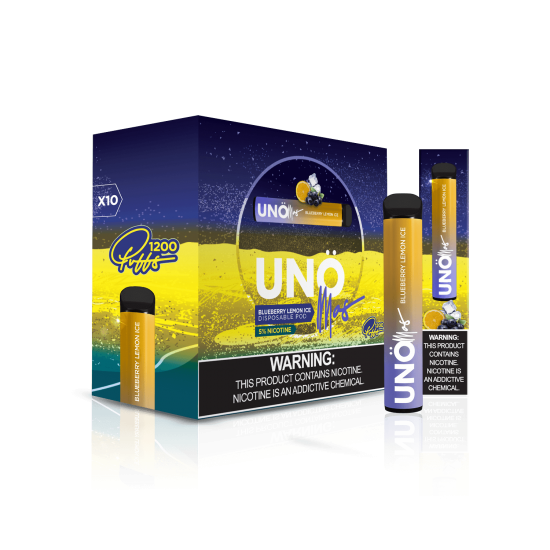 Uno Disposable Vape - Blueberry Lemon Ice