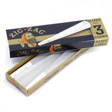 Zig Zag - Ultra Thin Cones King Size