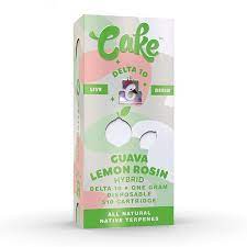 Cake D10 Vape - Guava Lemon Rosin