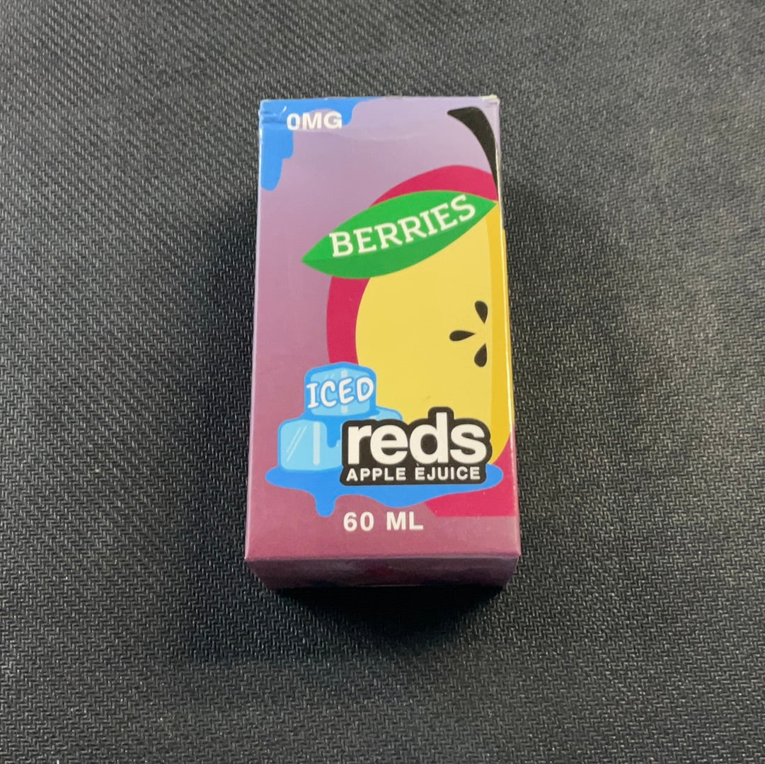 Reds 0mg berries iced