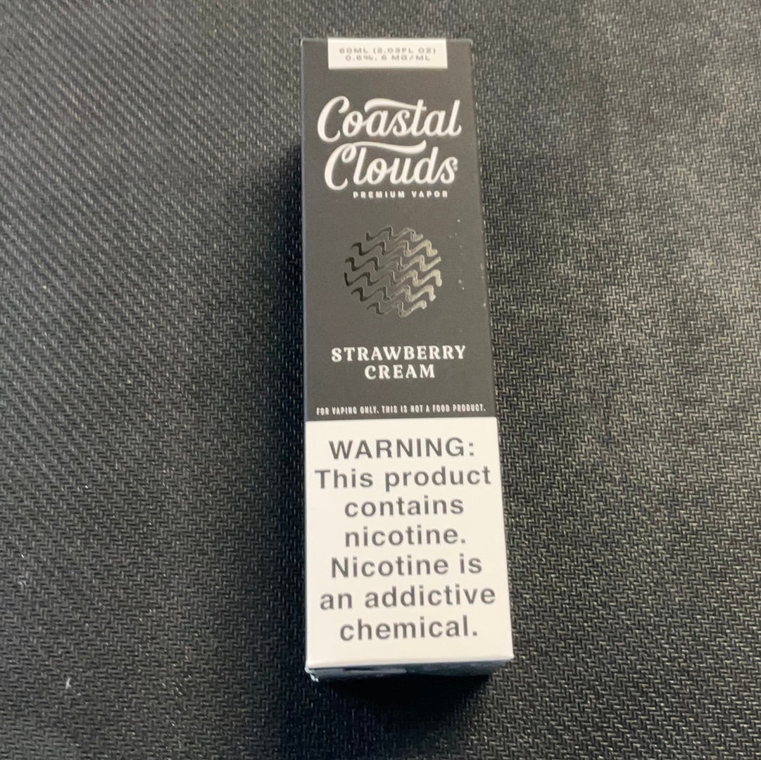 Coastal Clouds E-liquid (6mg) - Strawberry Cream