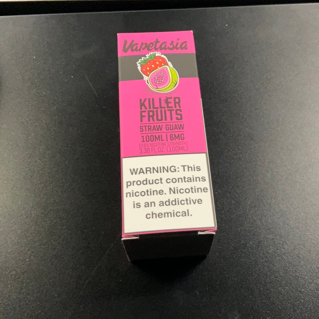 Killer fruits straw Guam