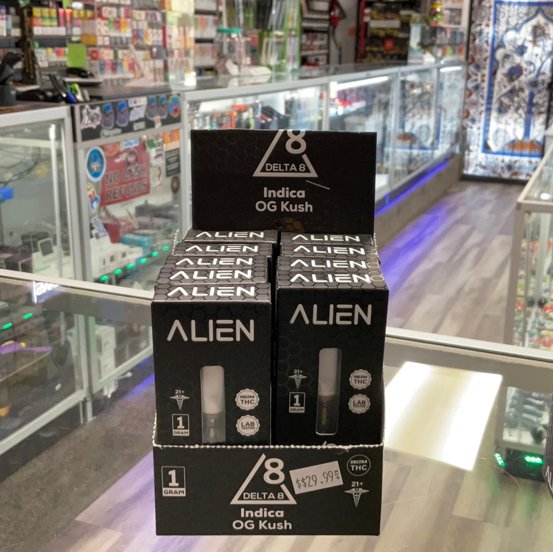 Alien d8 cart -OG kush