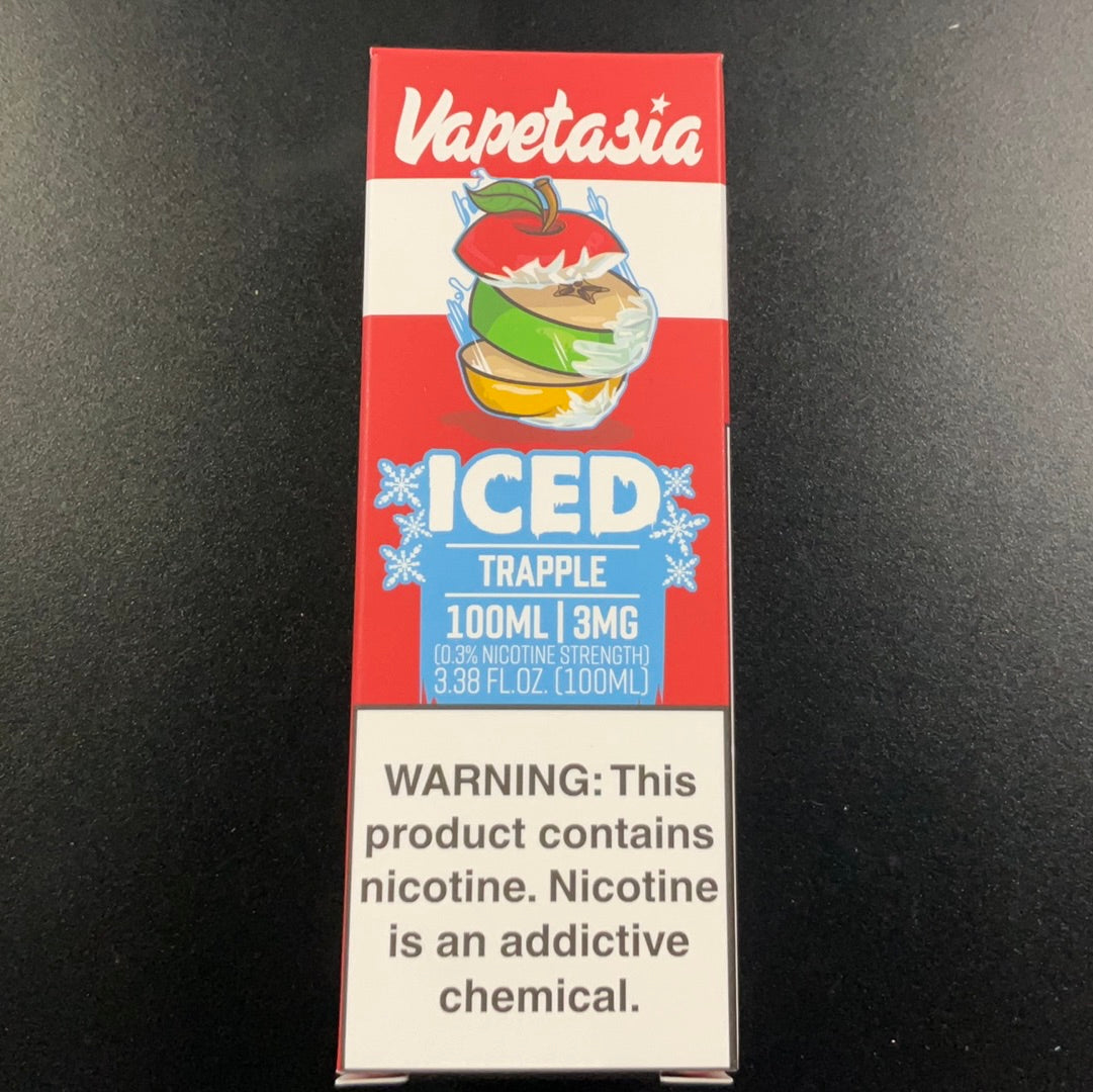 Vapetasia- 3mg Iced Trapple