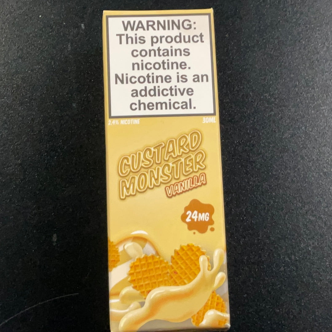Custard Monster Salt Nic (24mg) - Vanilla