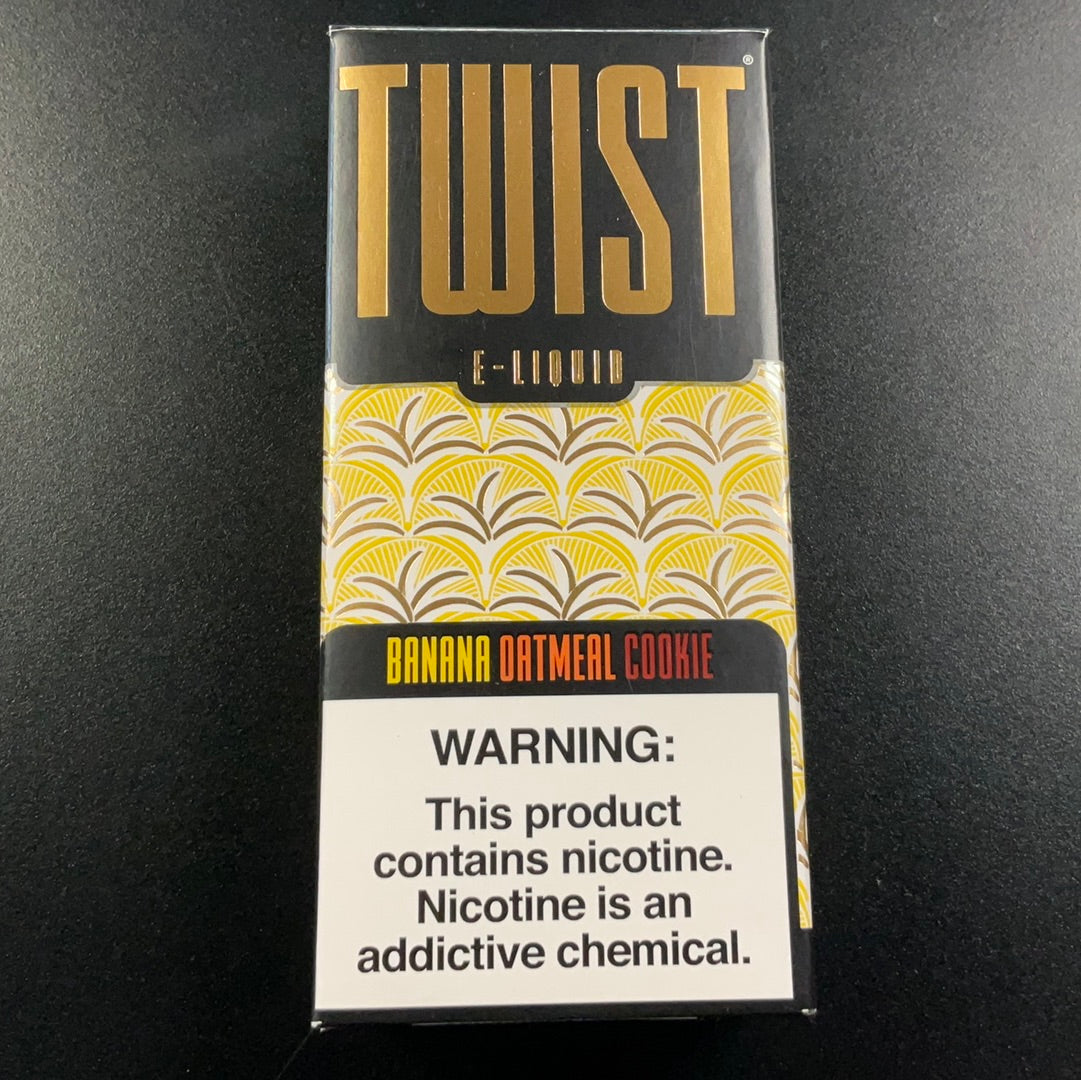 Twist - E-liquid- 3ml Banana Oatmeal Cookie