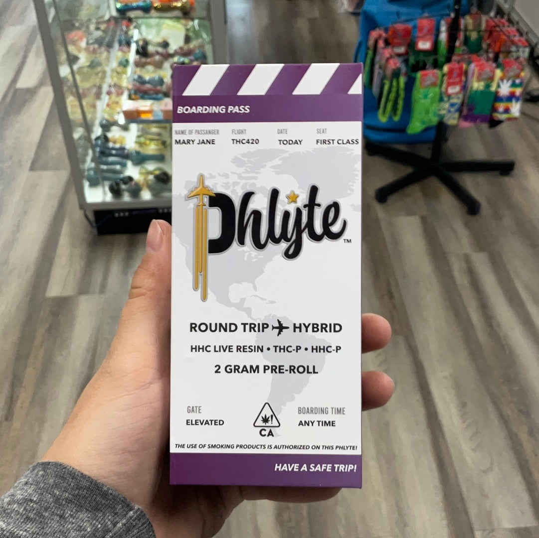 Phlyte D8 pre rolls- round trip hybrid