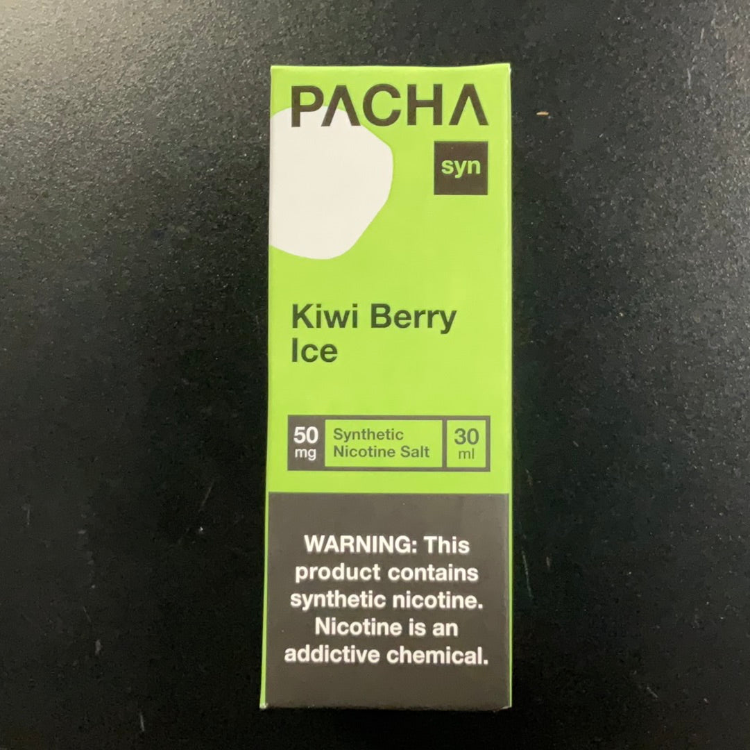 Pacha Mama Salt Nic Syn (50mg) - Kiwi Berry Ice