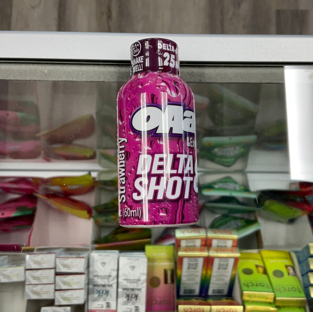 oAa! D8 Shot-25mg-Strawberry