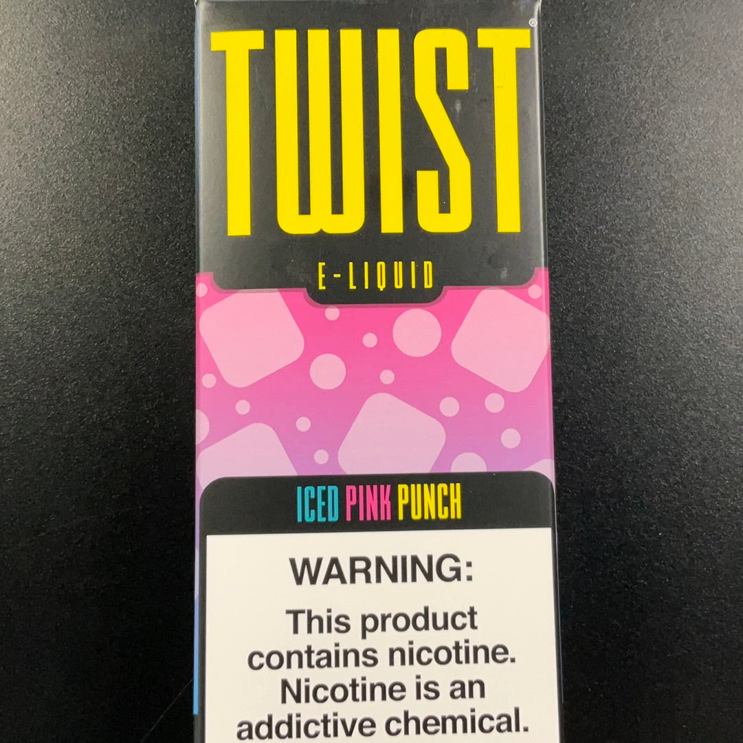 Twist - E-liquid- 3ml Iced Pink Punch