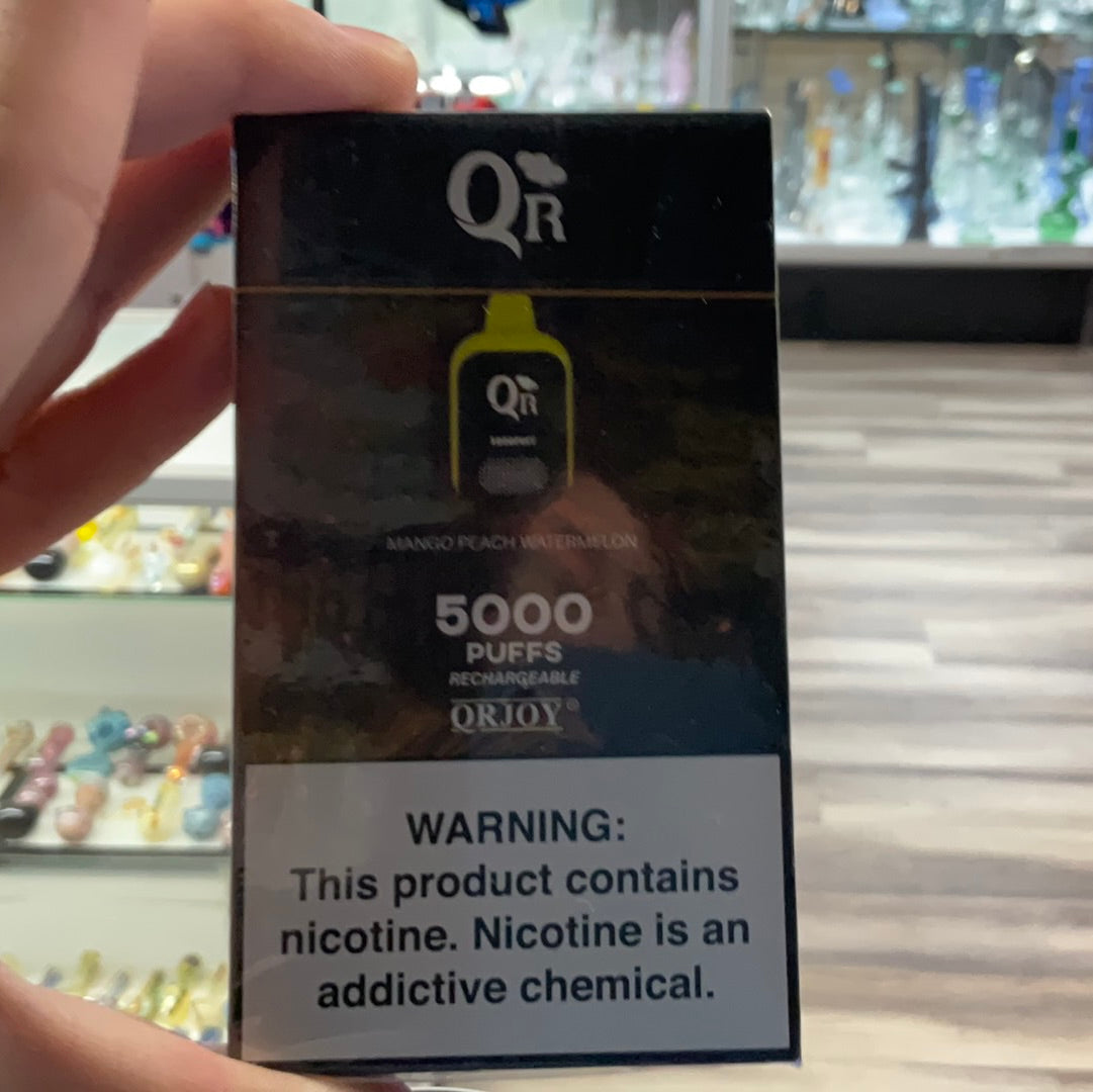 QR- mango peach watermelon