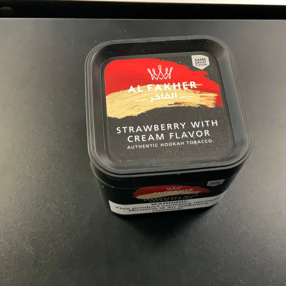 Al Fakher Tobacco (250g) - Strawberry with Cream