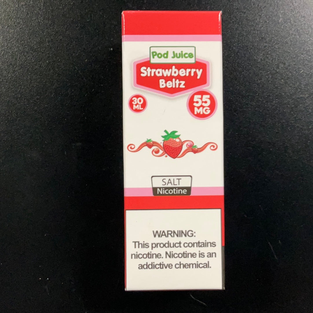 Pod Juice- 55mg Strawberry Beltz