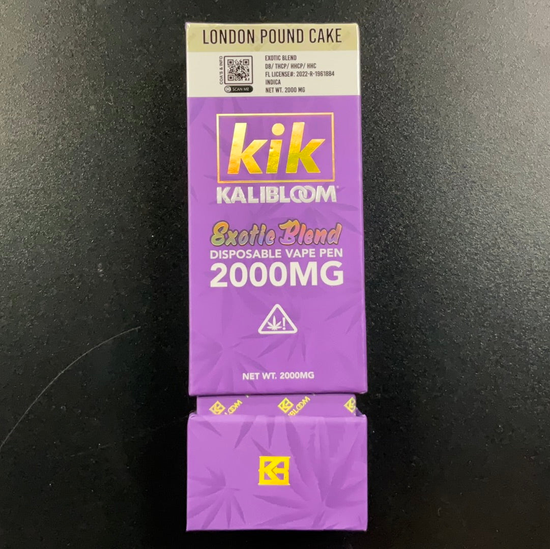 Kalibloom- Kik- London Pound Cake