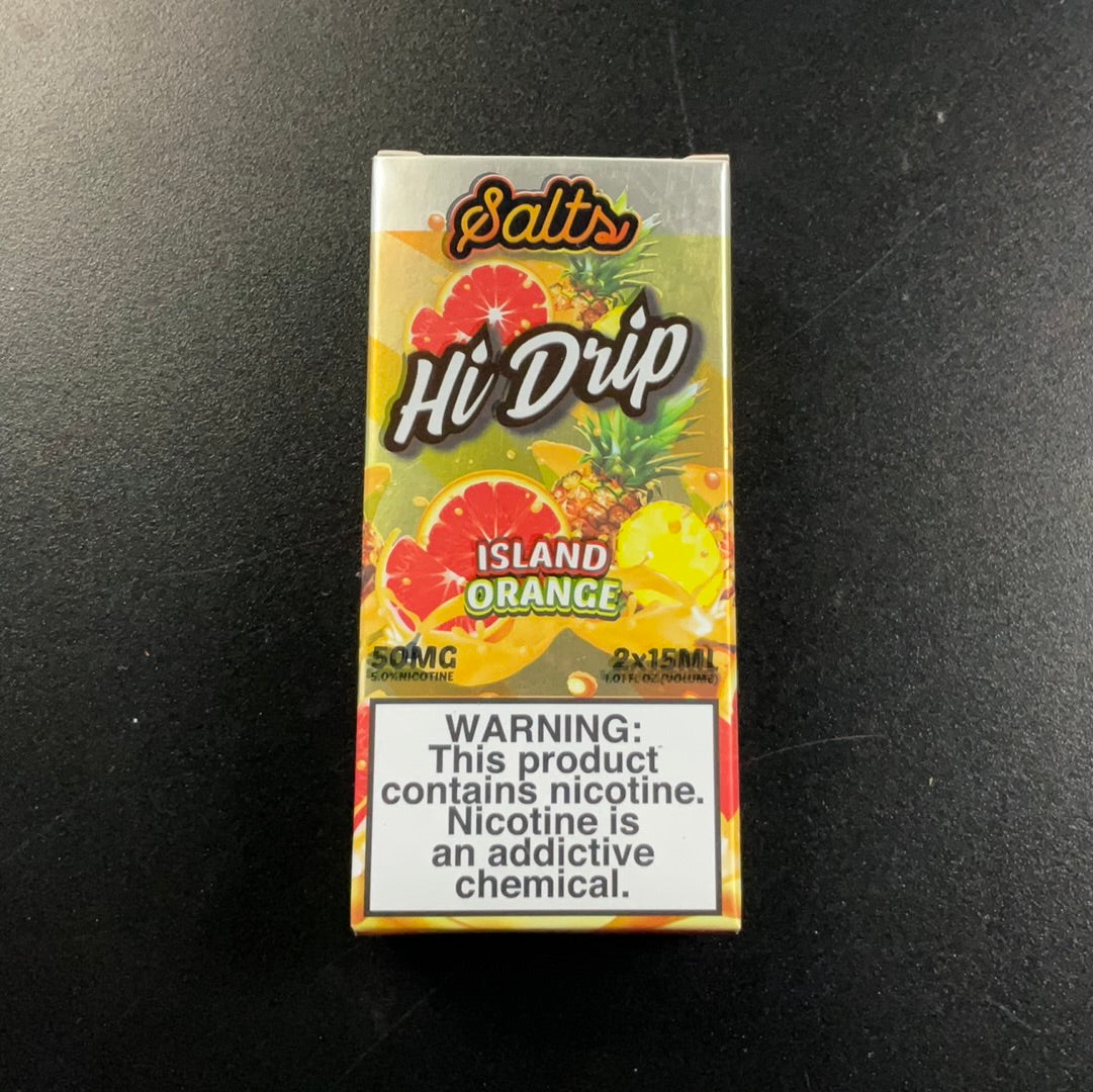 Hi Drip Salts- Island Orange 50mg