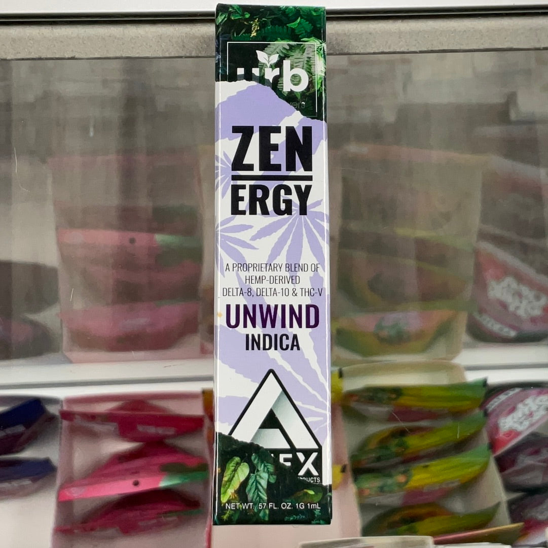Urb- Zenergy D8+10+THCV- Unwind Indica