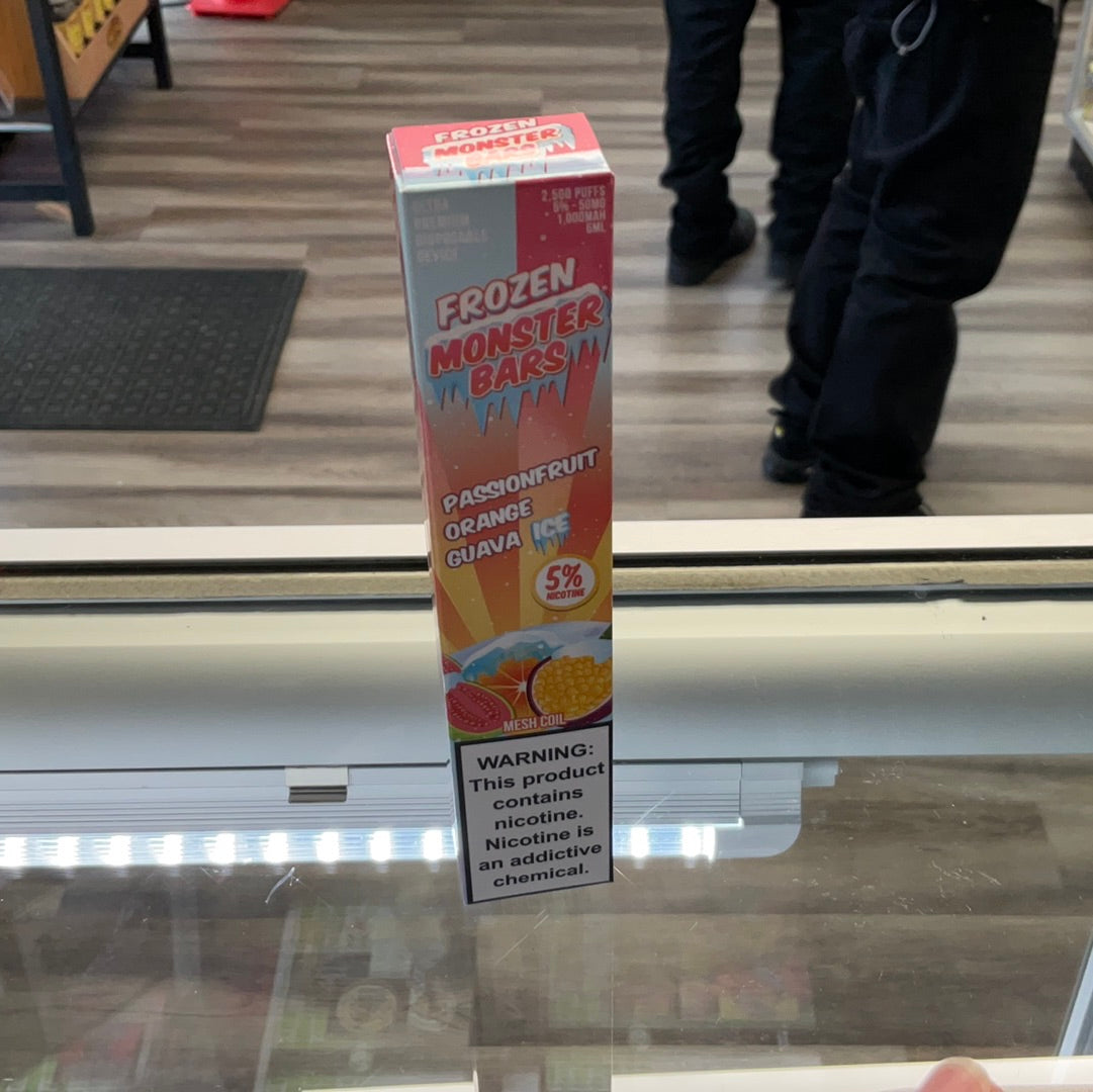 Monster bars passionfruir