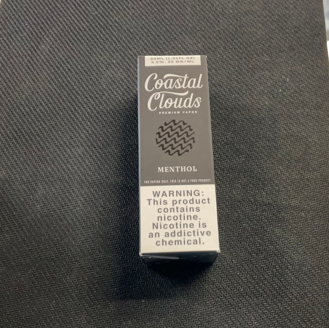 Coastal Clouds Salt Nic (35mg) - Menthol