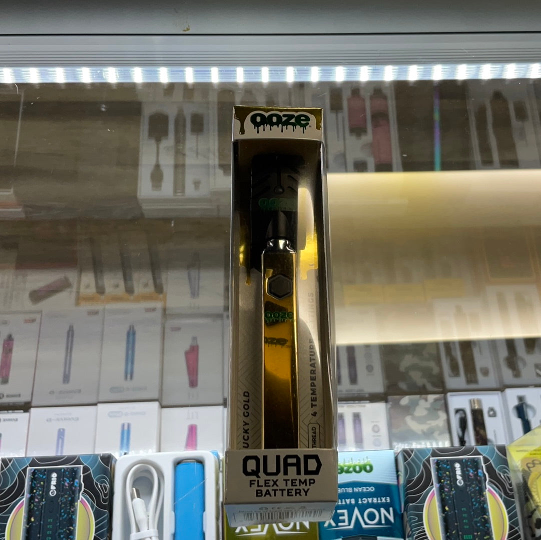 Ooze quad battery gold