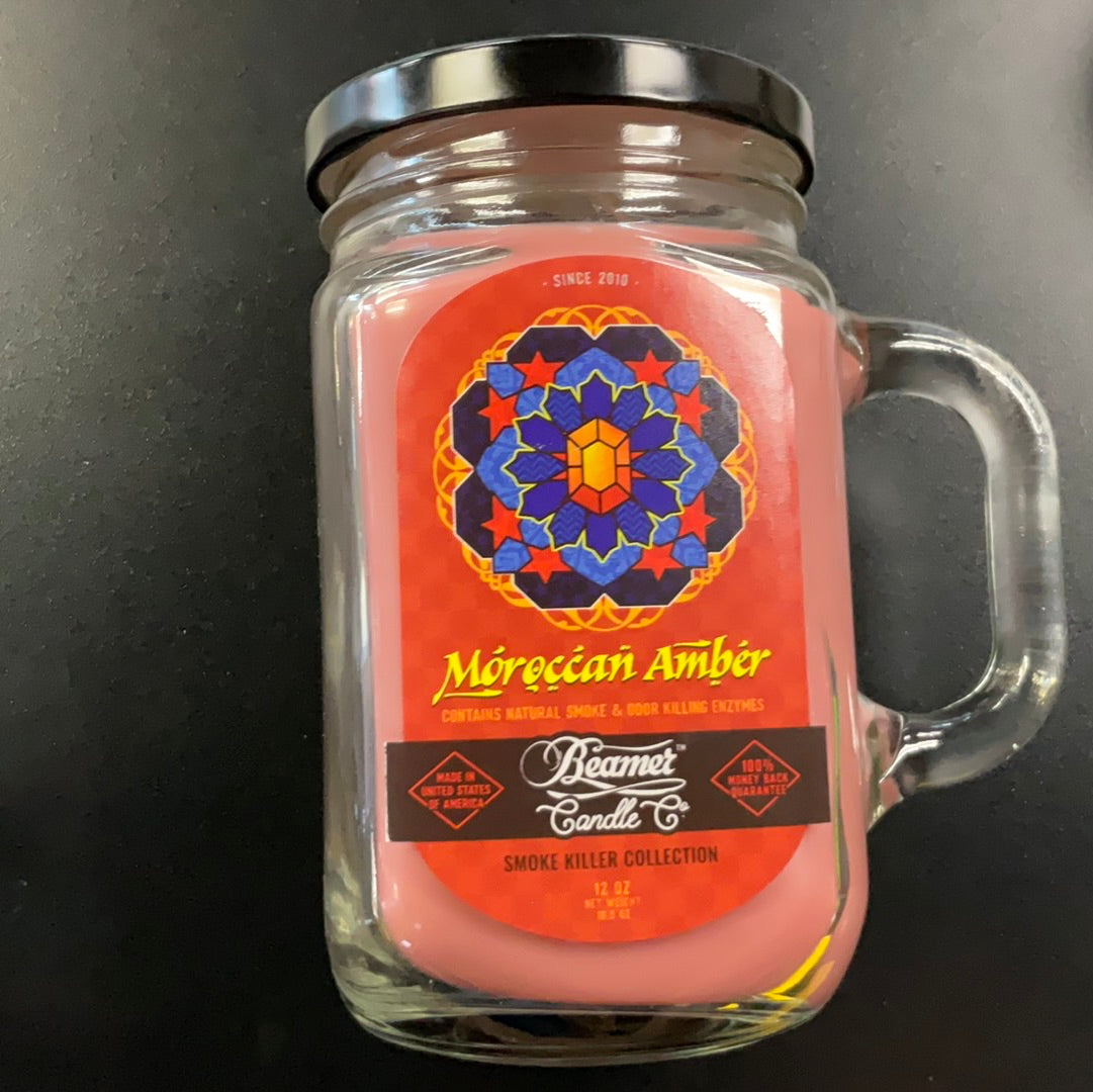 Beamer Candle- 12oz Moroccan Amber