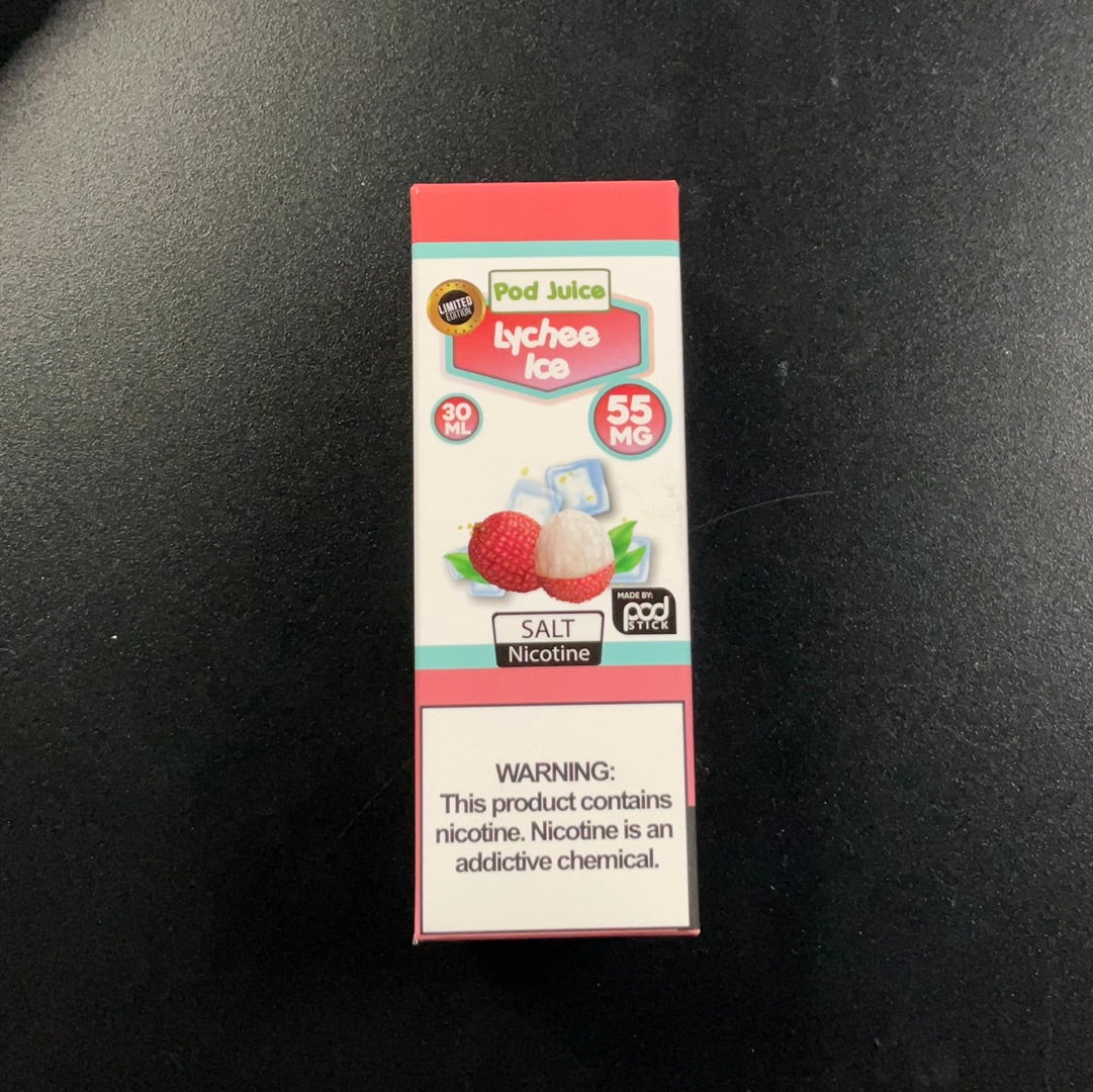 Pod Juice- 55mg Lychee Ice