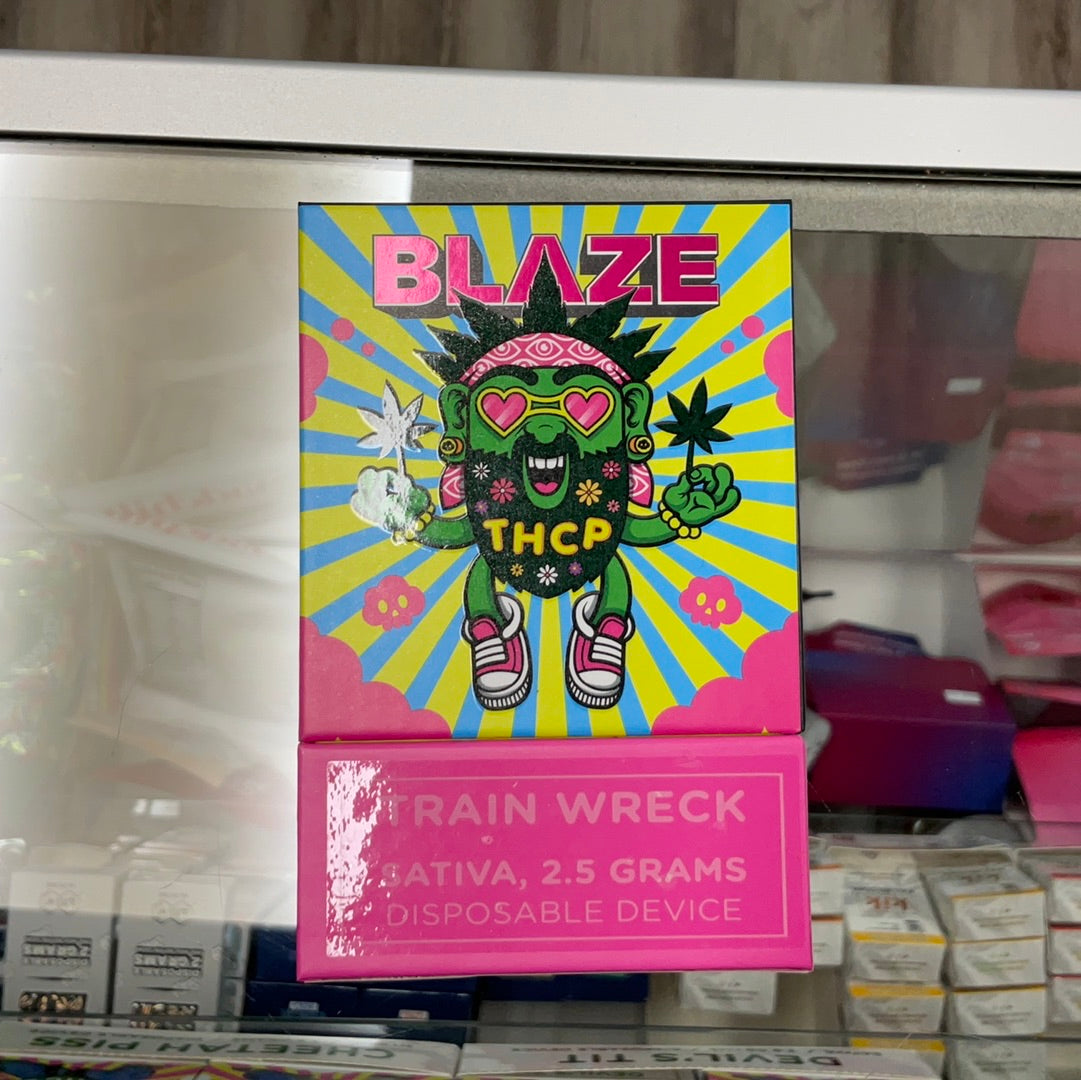 Blaze Strio- Train Wreck Sativa- THCP