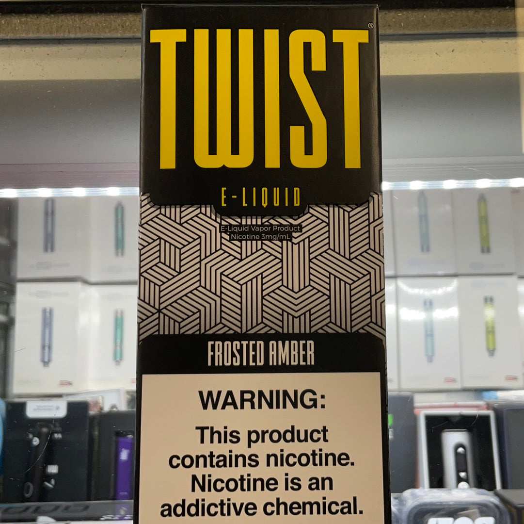 Twist - E-liquid- 3 ml Frosted Amber
