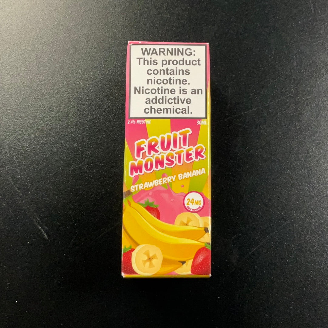 Fruit Monster Salt Nic (24mg) - Strawberry Banana