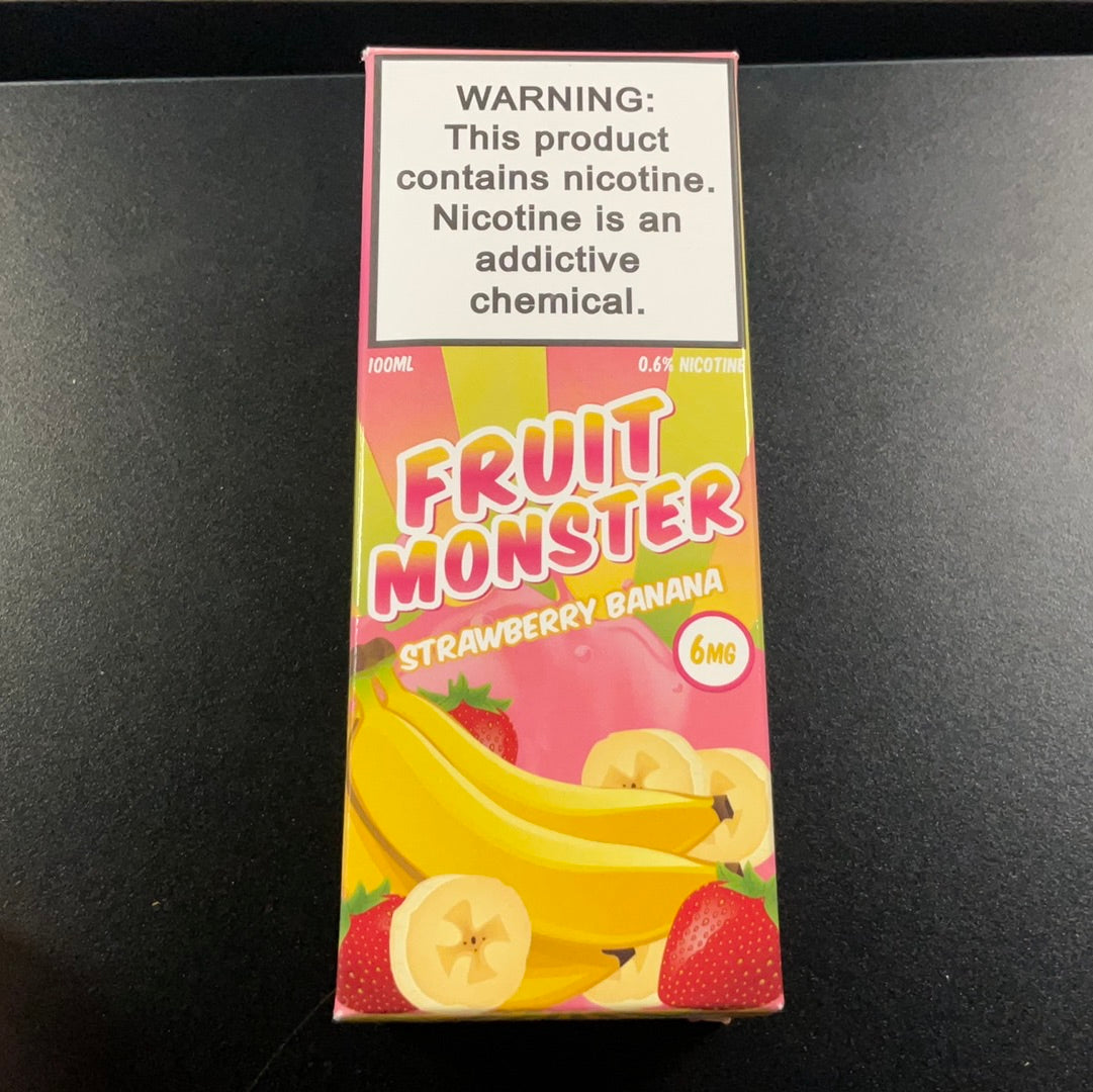 Fruit Monster E-liquid (6mg) - Strawberry Banana