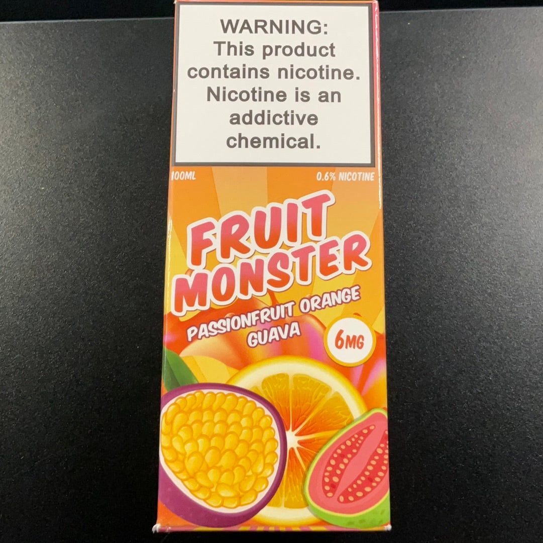 Fruit Monster E-liquid (6mg) - Passionfruit Orange Guava