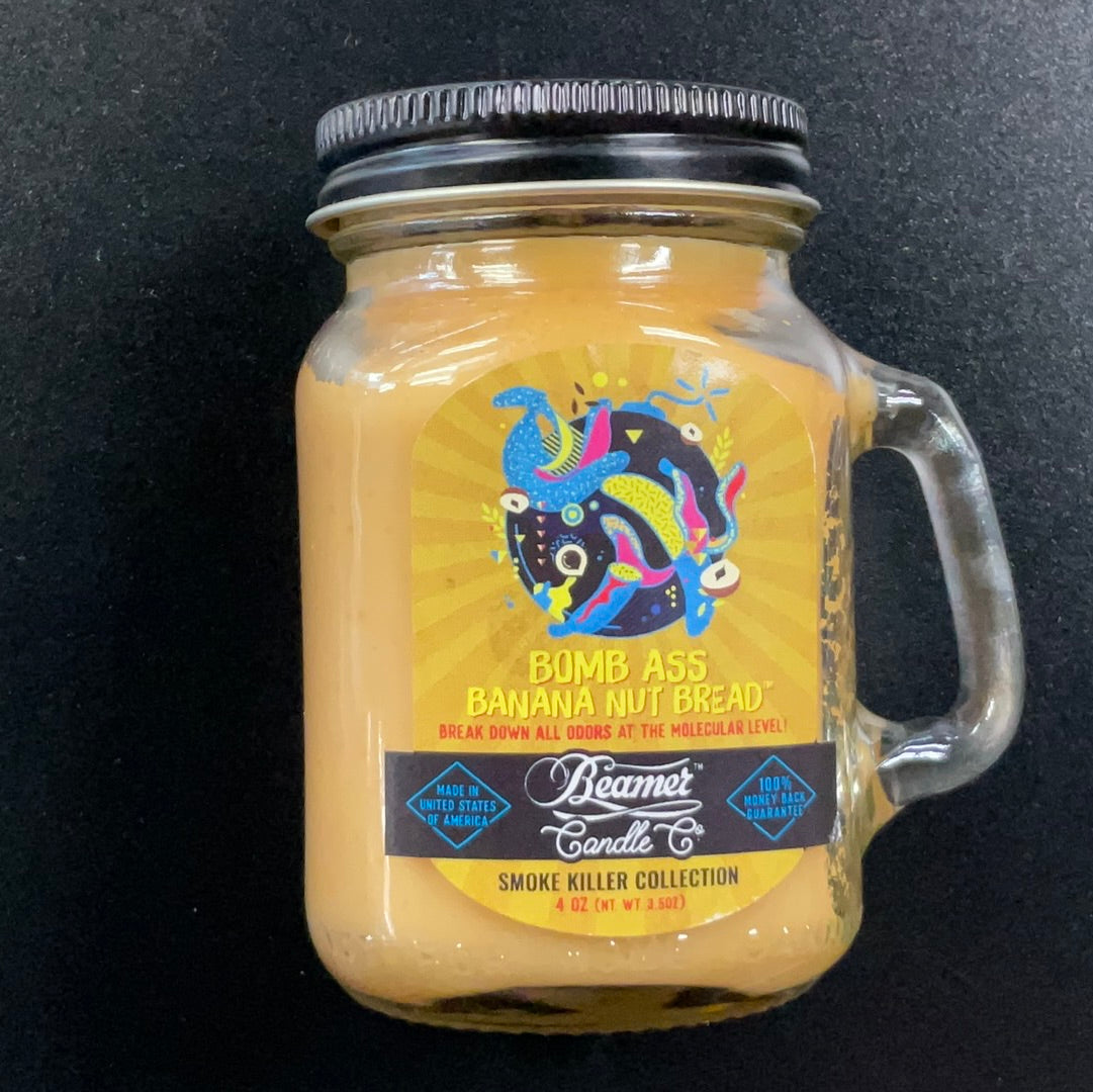 Beamer Candle- 4oz Bomb Ass Banana Nut Bread