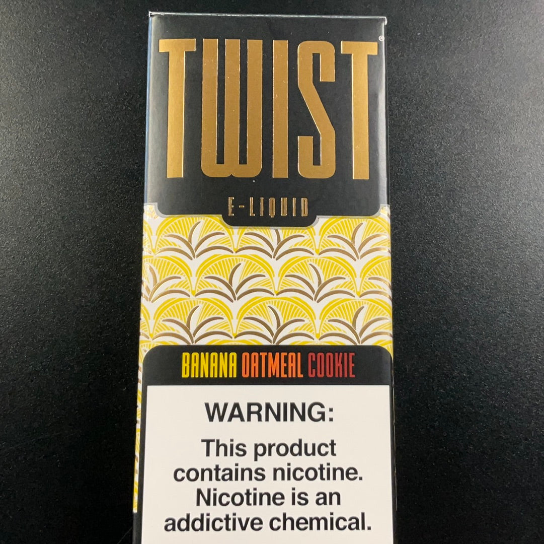 Twist E-liquid (6ml) - Banana Oatmeal Cookie