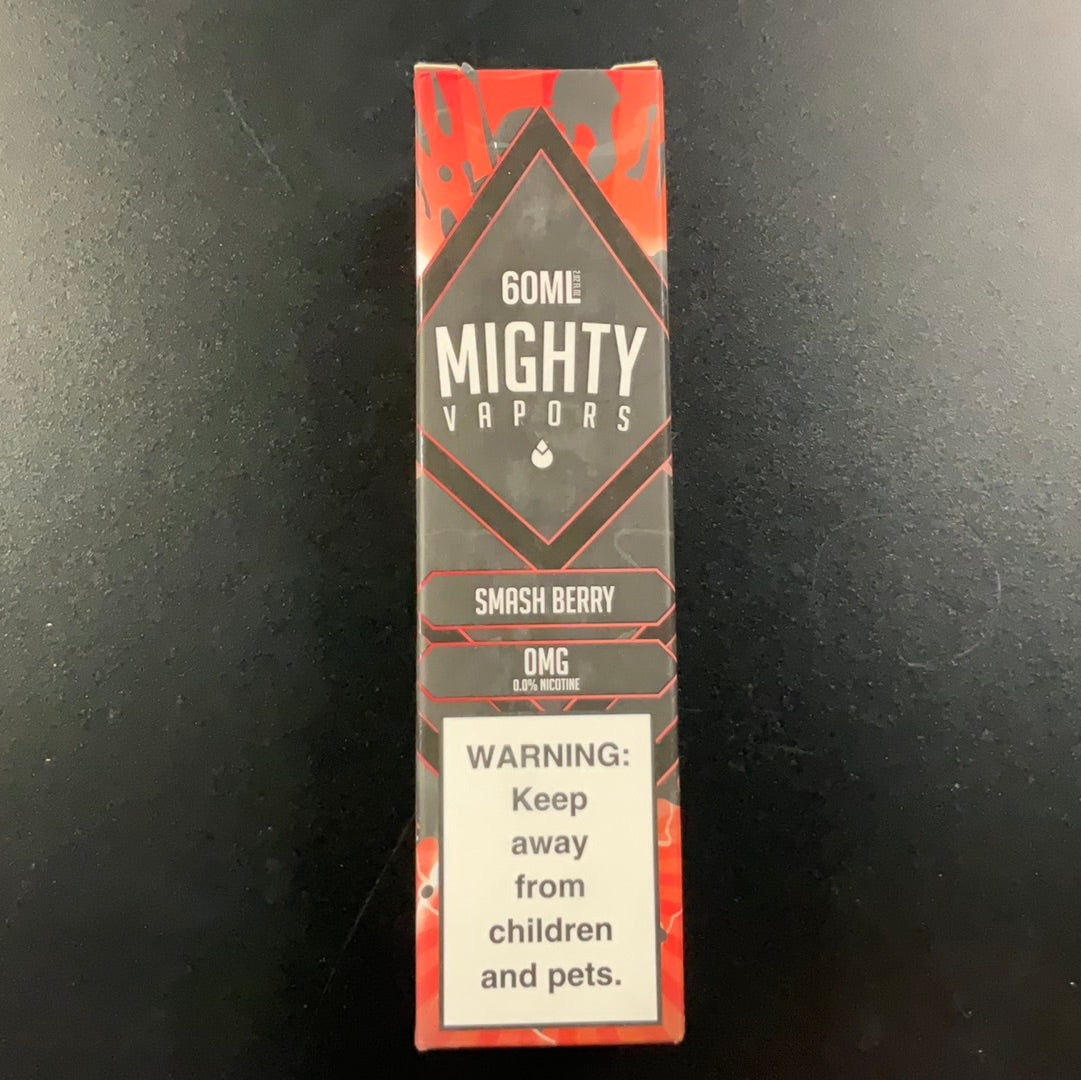Mighty Vapors E-liquid (0mg) - Smash Berry