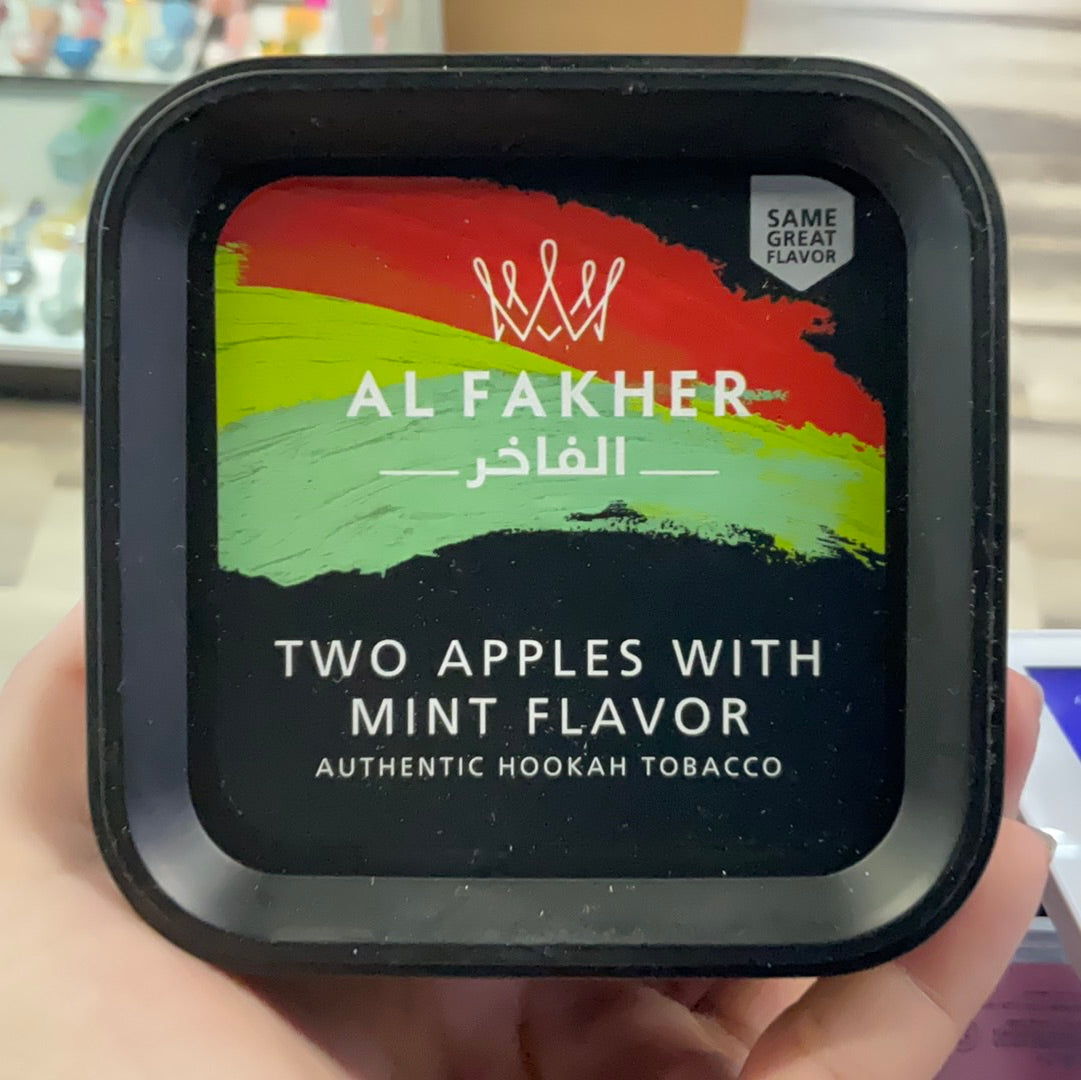 Al Fakher- Two Apples With Mint Flavor