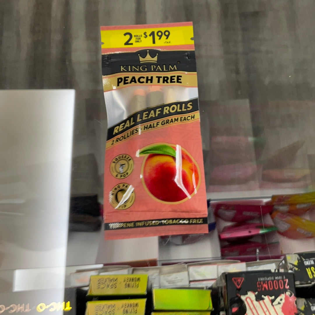 King palm peach tree