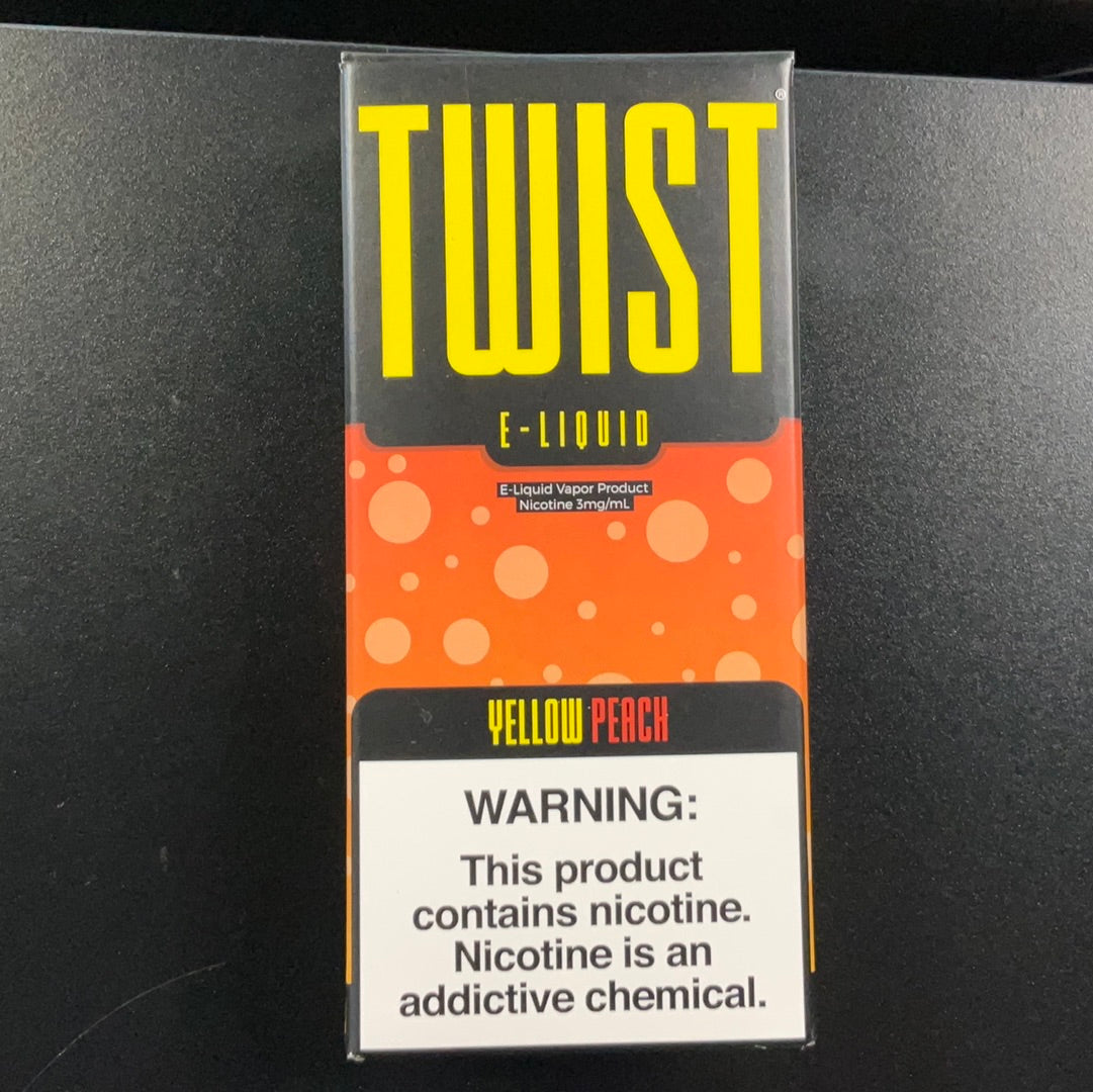 Twist - E-liquid- 3ml Yellow Peach