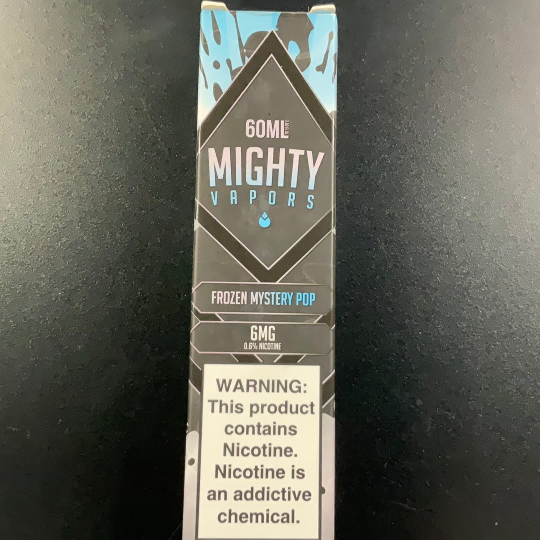 Mighty Vapors- 6mg Frozen Mystery Pop