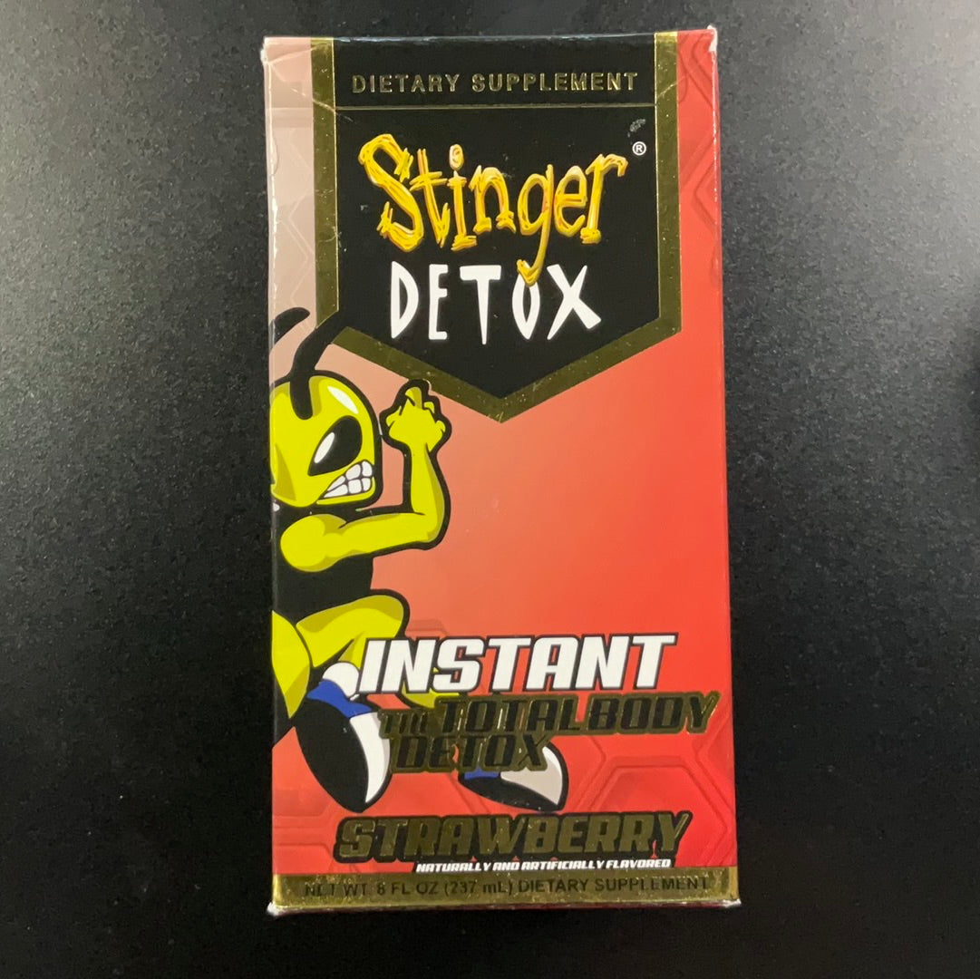 Stinger Detox - Strawberry- Instant- The Total Body Detox
