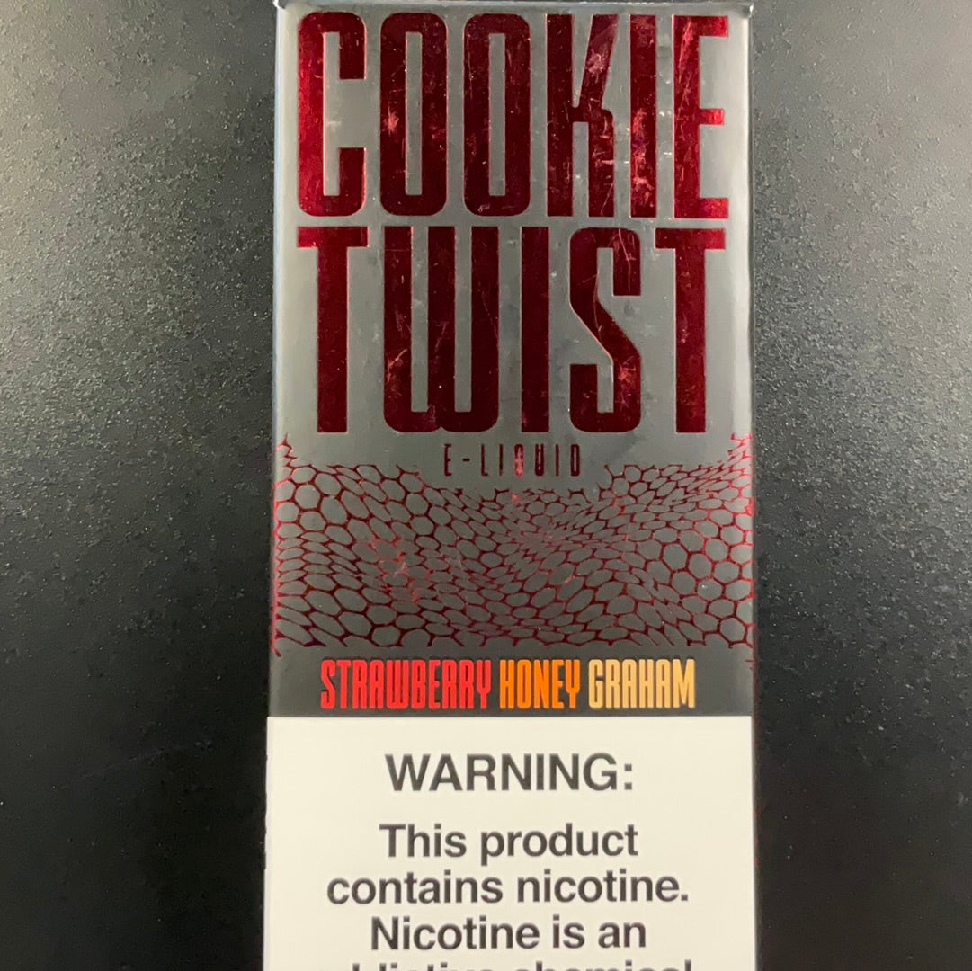 Cookie Twist E-Liquid (3mg) - Strawberry Honey Graham