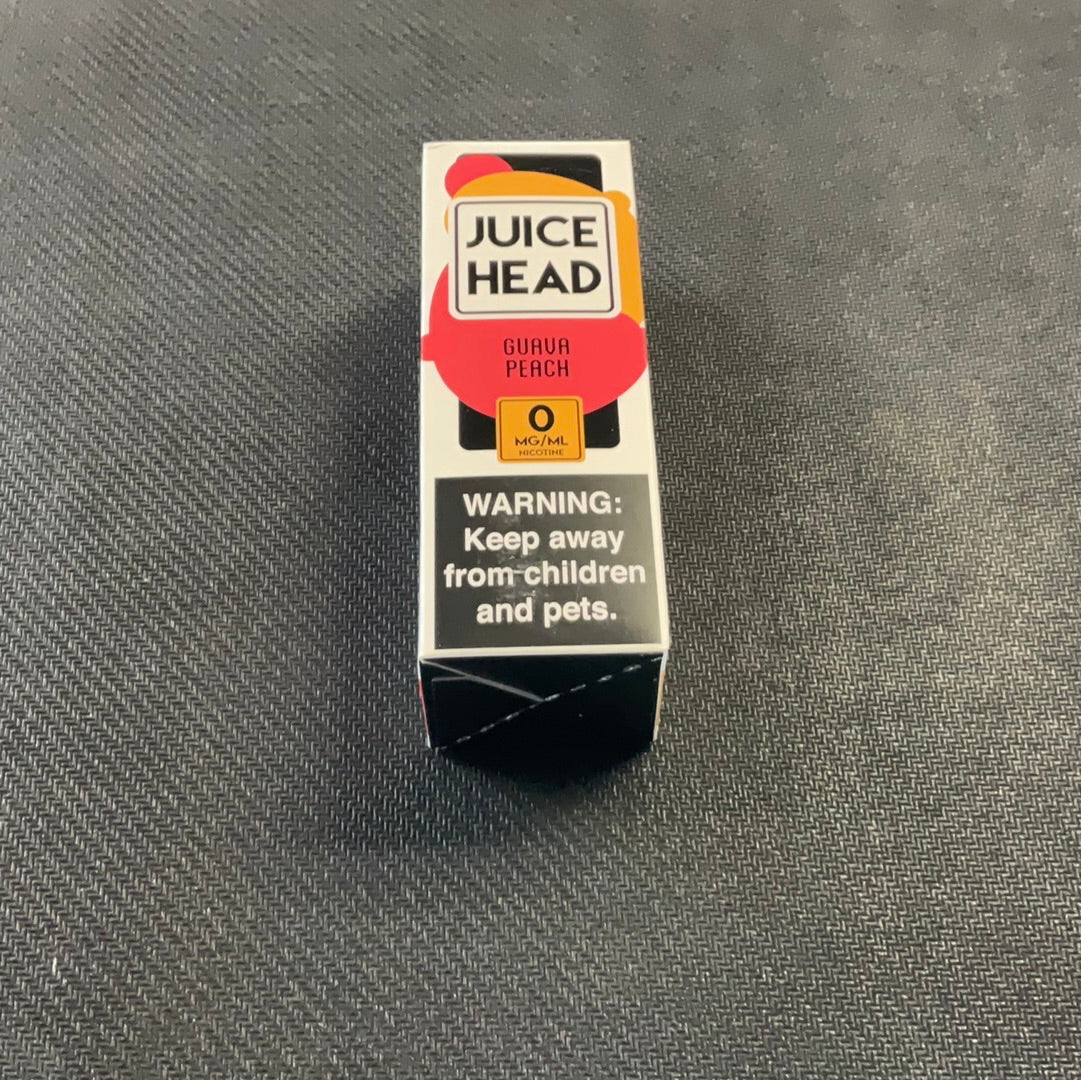 Juice Head E Juice - Guava Peach (0mg)