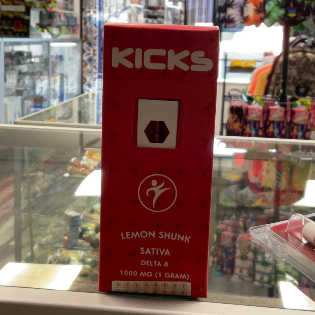 Kicks- D8 Lemon Shunk Sativa