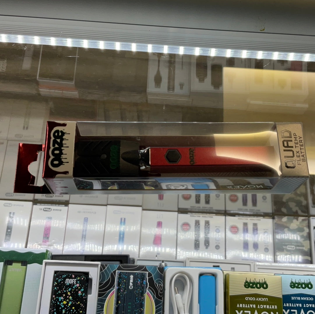 Ooze quad battery red
