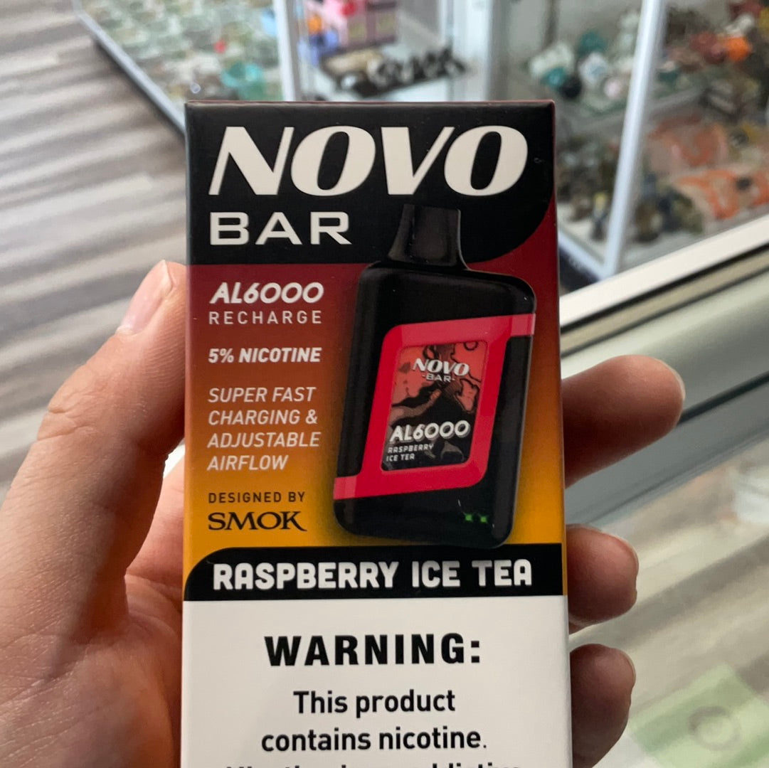 Novo bar - raspberry iced tea