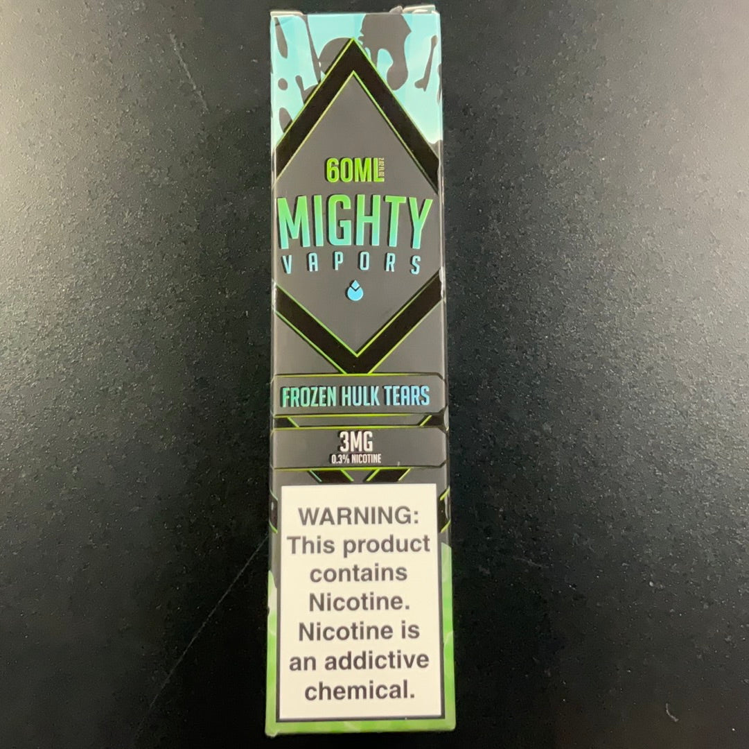 Mighty Vapors- 3mg Frozen Hulk Tears