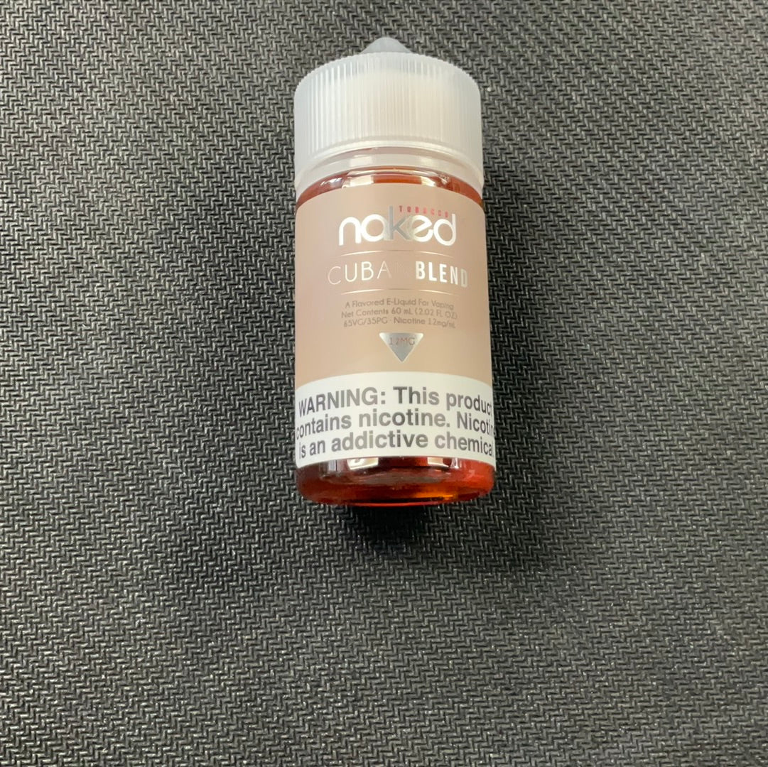 Naked E-liquid (12mg) - Cuban bland