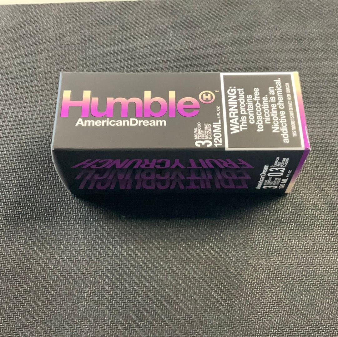 Humble E-liquid (3mg) - AmericanDream