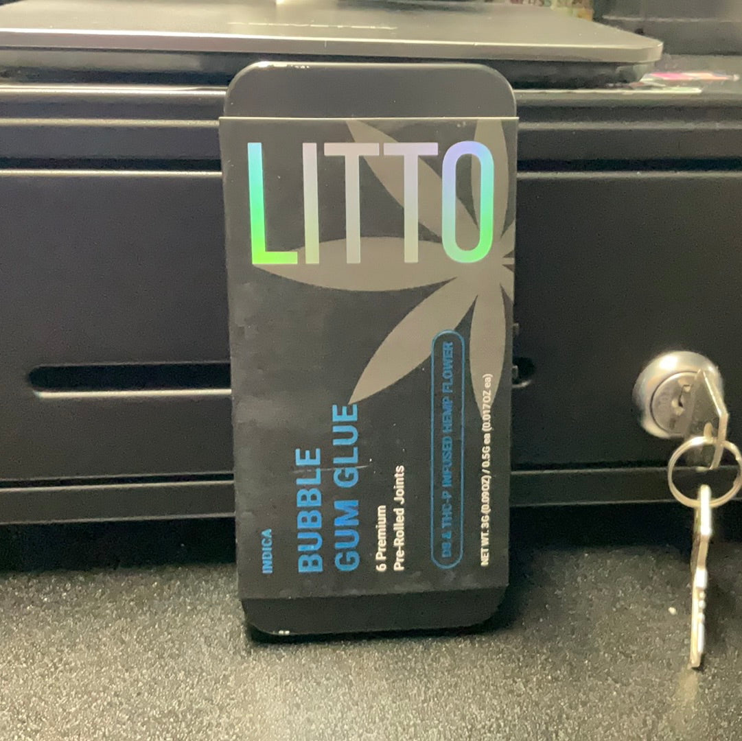 Litto pre-rolls - Bubble gum glue