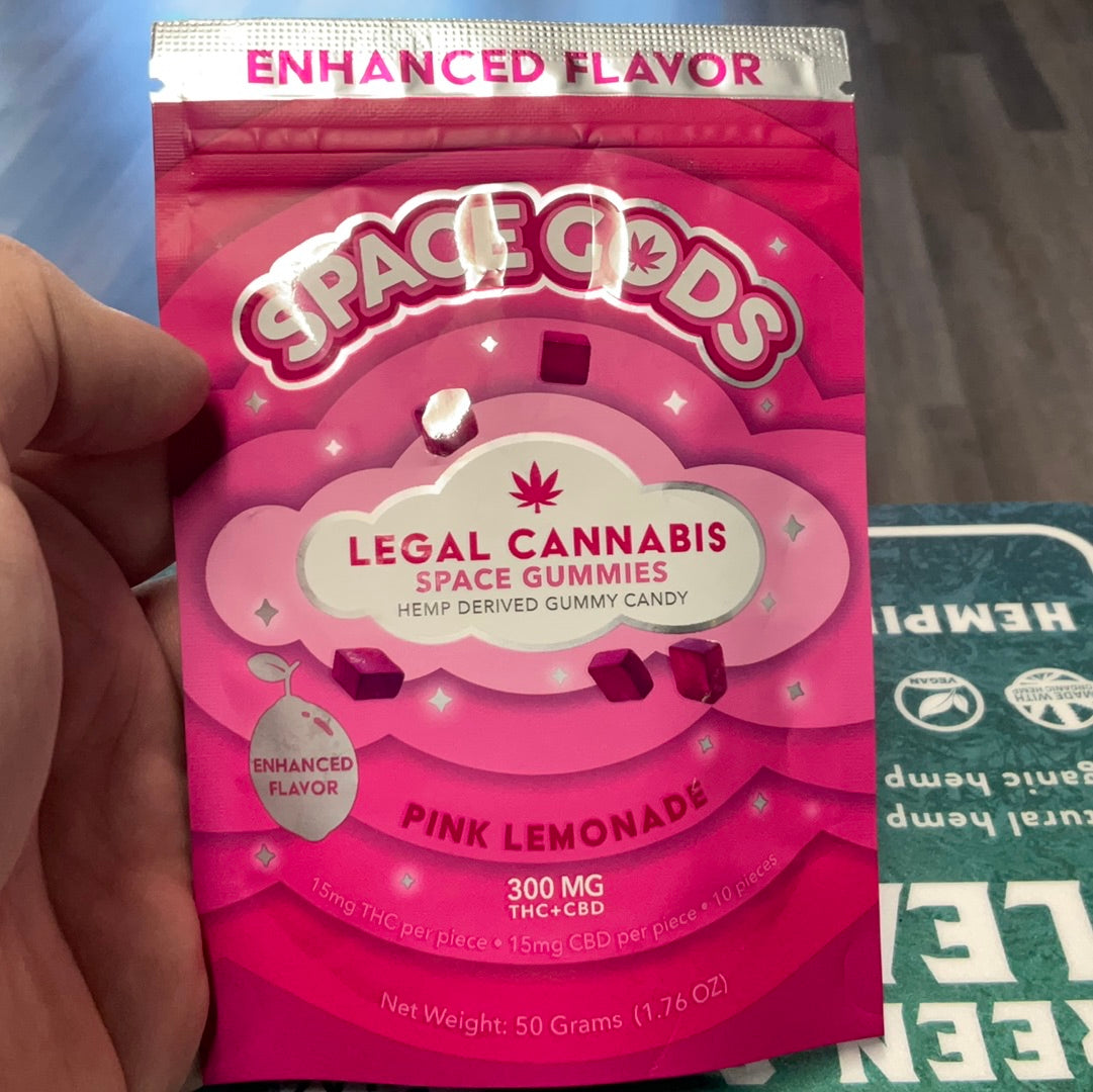 Space gods - pink lemonade 300mg