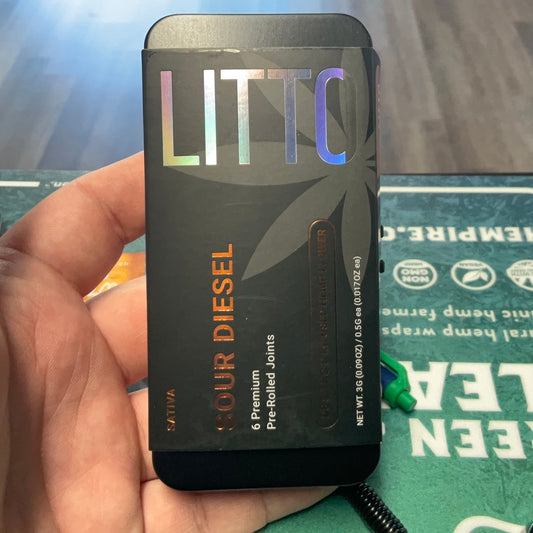 Litto pre-rolls - sour diesel